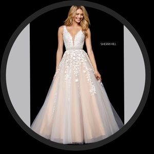 Sherri Hill Gown - Size 6- Style 11335 - Only worn once! Train Removed.